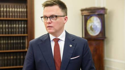 Marszałek Sejmu Szymon Hołownia. Fot. PAP/Tomasz Gzell