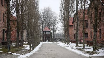 KL Auschwitz-Birkenau w Brzezince. Fot. PAP/Łukasz Gągulski