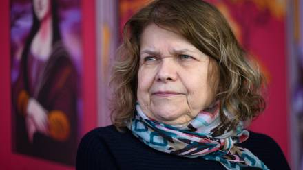 Anna Bikont, fot. PAP/Jakub Kaczmarczyk