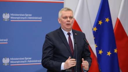 Minister spraw wewnętrznych i administracji, koordynator służb specjalnych Tomasz Siemoniak. Fot. PAP/Paweł Supernak