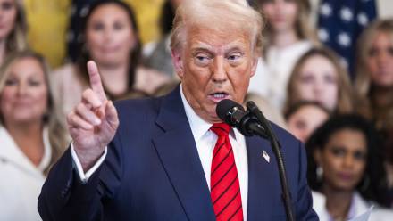 Donald Trump. Fot. PAP/EPA/JIM LO SCALZO