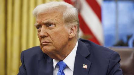 Donald J. Trump. Fot. PAP/EPA/Aaron Schwartz