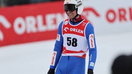 Polak Piotr Żyła. Fot. PAP/Grzegorz Momot