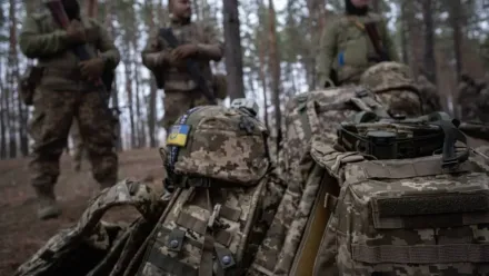 Ukraińska armia (zdjęcie ilustracyjne). Fot. PAP/EPA/MARIA SENOVILLA