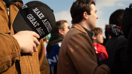 Zwolennicy Trumpa (zdjęcie ilustracyjne). Fot. EPA/MAANSI SRIVASTAVA
