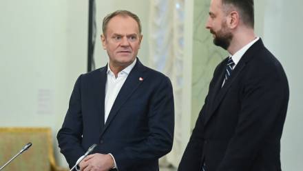 Premier Donald Tusk i szef MON Władysław Kosiniak-Kamysz Fot. PAP/Piotr Nowak 