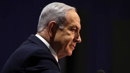 Benjamin Netanjahu Fot. PAP/EPA/ATEF SAFADI