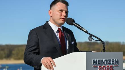 Sławomir Mentzen. Fot. PAP/Marcin Bielecki