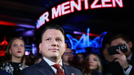 Sławomir Mentzen. Fot. PAP/Leszek Szymański