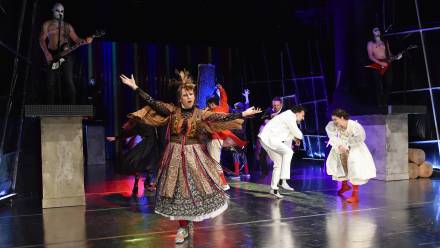 "Wesele" w Starym Teatrze w Krakowie Fot. PAP/Jacek Bednarczyk