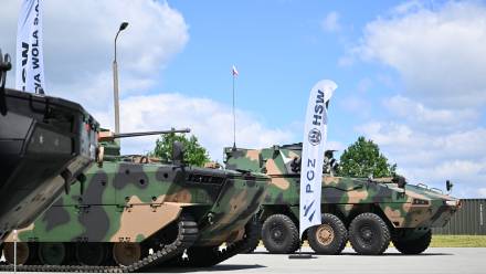 Bojowy Wóz Piechoty „Borsuk”. Fot. PAP/Przemysław Piątkowski
