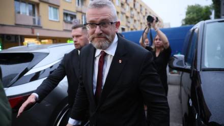 Grzegorz Braun Fot. PAP/Leszek Szymański 