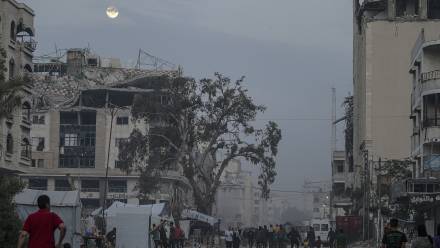 Strefa Gazy Fot. PAP/EPA/MOHAMMED SABER