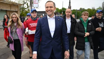 Karol Nawrocki Fot. PAP/Adam Warżawa