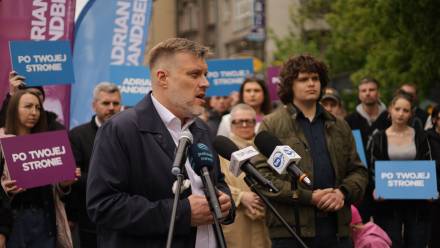 Kandydat na prezydenta partii Razem Adrian Zandberg. Fot. FB/Adrian Zandberg (zdjęcie ilustracyjne)