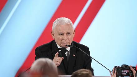 Jarosław Kaczyński Fot. PAP/Marcin Obara
