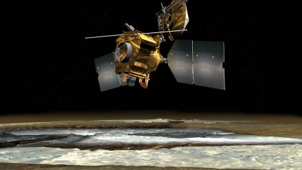 Bezzałogowa sonda kosmiczna Mars Reconnaissance Orbiter (MRO). Fot. NASA/JPL-Caltech
