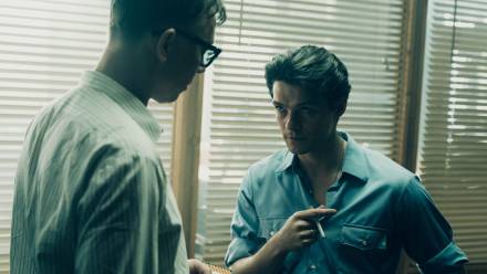 Kadr z serialu "Czarna śmierć" Fot. TVP/Wojciech Węgrzyn