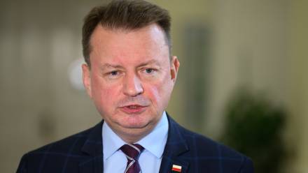 Przewodniczący KP PiS Mariusz Błaszczak, fot. PAP/Paweł Topolski