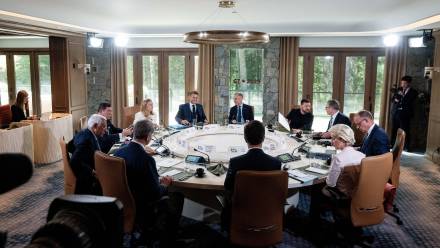 Szczyt państw G7 w Kanadzie, fot. PAP/EPA/SPENCER COLBY