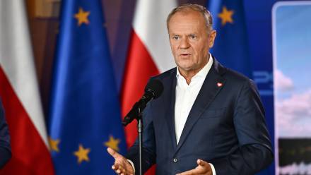 Premier Donald Tusk Fot. PAP/Przemysław Piątkowski 
