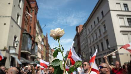 Marsz Milczenia w Toruniu Fot. PAP/Tytus Żmijewski