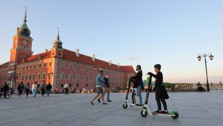 Hulajnoga elektryczna (zdjęcie ilustracyjne). Fot. PAP/Paweł Supernak