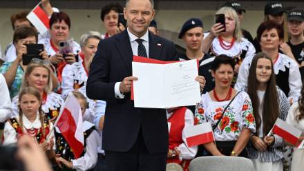 Karol Nawrocki. Fot. PAP/Wojtek Jargiło