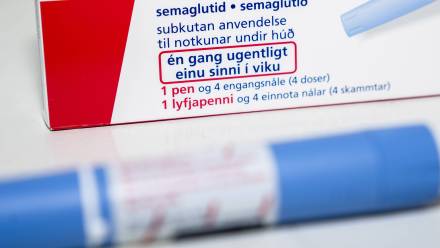 Pen do wstrzykiwania leków na cukrzycę Fot. PAP/EPA/RITZAU SCANPIX