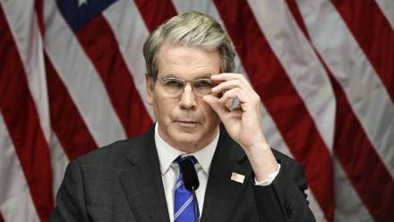 Scott Bessent Fot. PAP/EPA/Magnus Lejhall