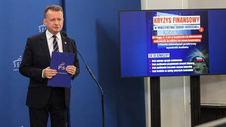 Mariusz Błaszczak Fot. PAP/Albert Zawada