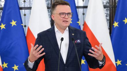 Szymon Hołownia. Fot. PAP/Albert Zawada