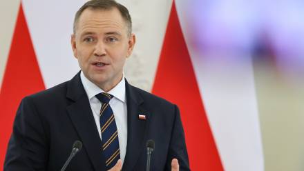 Karol Nawrocki. Fot. PAP/Albert Zawada