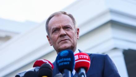 Premier Donald Tusk. Fot. PAP/Leszek Szymański
