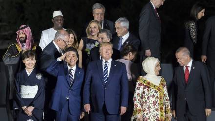 Spotkanie przedstawicieli krajów G20 w 2019 r. Fot. EPA/Tomohiro Ohsumi / POOL