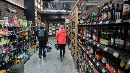 Sklep. Fot. PAP/EPA/MAURI RATILAINEN