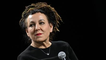 Olga Tokarczuk Fot. PAP/Marcin Gadomski