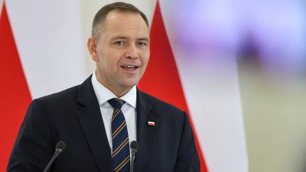 Karol Nawrocki. Fot. PAP/Albert Zawada