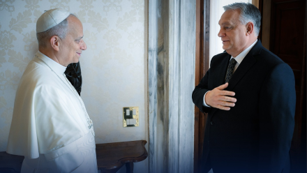 Viktor Orban na audiencji u papieża Leona XIV, fot. X/@PM_ViktorOrban
