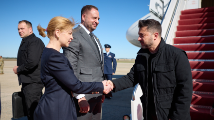 Wołodymyr Zełenski w Waszyngtonie Fot. X/@ZelenskyyUa