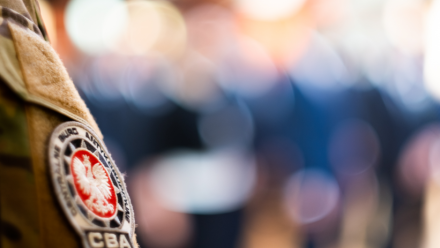 Funkcjonariusz CBA. Fot. CBA