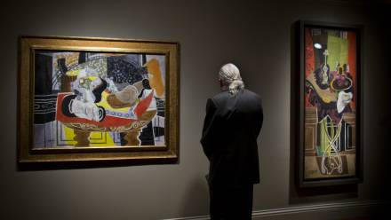 Obrazy Picassa na wystawie w Waszyngtonie, zdjęcie ilustracyjne, fot. PAP/EPA/JIM LO SCALZO