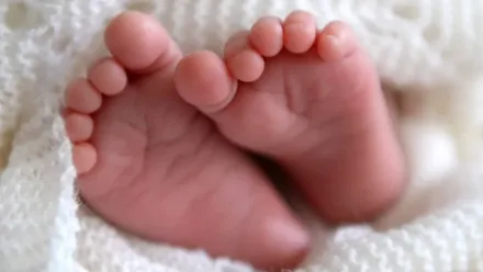 Stópki niemowlęcia, zdjęcie ilustracyjne, fot. PAP/PA/Andrew Matthews