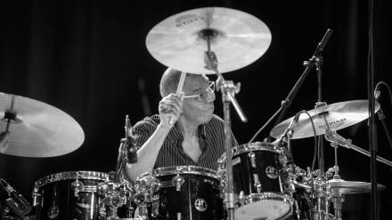 Jack DeJohnette. Fot. EPA/ADRIAN RUIZ DE HIERRO 