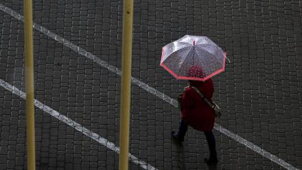 Opady deszczu. Zdjęcie ilustracyjne. Fot. PAP/Darek Delmanowicz