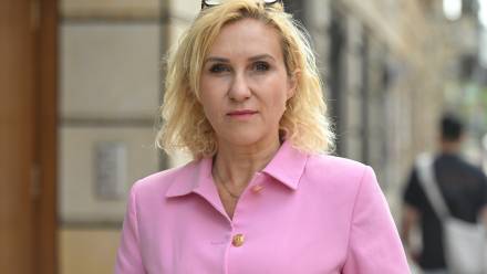 Urszula Pasławska, posłanka PSL. Fot. PAP/Radek Pietruszka