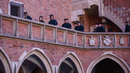 Inauguracja nowego roku akademickiego na Uniwersytecie Jagiellońskim Fot. PAP/Łukasz Gągulski