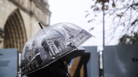 Deszczowa pogoda we Francji Fot. PAP/EPA/TERESA SUAREZ