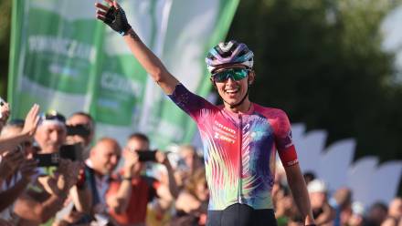 Katarzyna Niewiadoma. Fot. PAP/	Grzegorz Momot