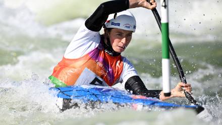 Klaudia Zwolińska. Fot. PAP/EPA/DAN HIMBRECHTS